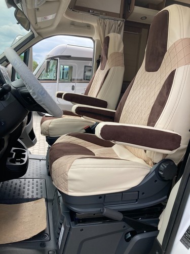 Beige braun autositzbezüge - beige,