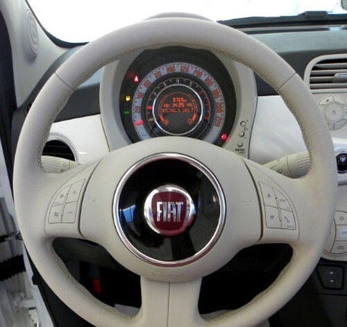 Fiat neue 500 lenkradbezug - fiat,
