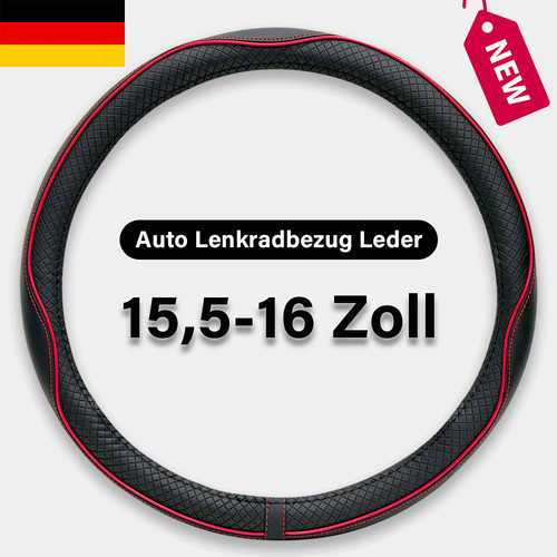 Für fiat lenkradabdeckung rot - für,